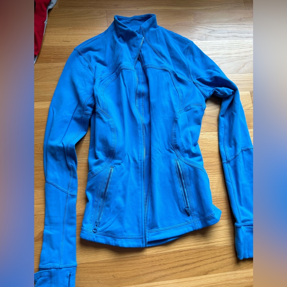 Great condition. Blue Lululemon zip up